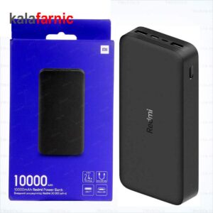 پاوربانک شیائومی/Xiaomi مدل Redmi PB100LZM ظرفیت ۱۰۰۰۰ میلی آمپر ساعت