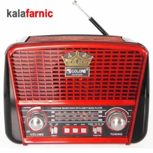 رادیو بلوتوثی(بدون سولار)گولون/GOLON مدل RX-BT455S