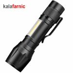 چراغ قوه پلیسی فلزی کوچک مدل C-L183