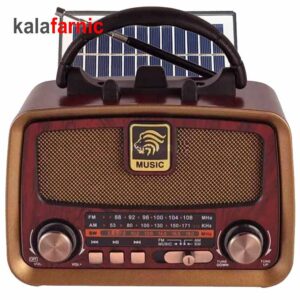 رادیو بلوتوثی گولون/GOLON مدل RX-BT1112S (سولار دار)