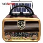 رادیو بلوتوثی گولون/GOLON مدل RX-BT1110S (سولار دار)
