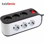 چندراهی برق ۹خانه پارت الکتریک/PART ELECTRIC مدل شهاب(سیم ۱٫۸ متری)