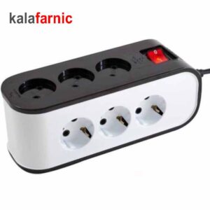 چندراهی برق ۹خانه پارت الکتریک/PART ELECTRIC مدل شهاب(سیم ۱٫۸ متری)
