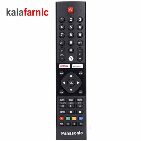 کنترل تلویزیون پاناسونیک/PANASONIC نت فلیکس دار مدل ۱۳۵۹