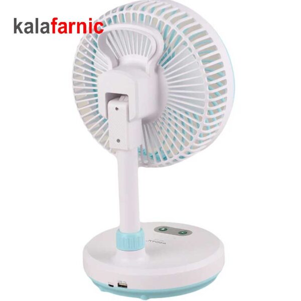 پنکه شارژی رومیزی ویداسی/WEIDASI مدل WD-219 - Image 4