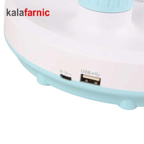 پنکه شارژی رومیزی ویداسی/WEIDASI مدل WD-219 - Image 5